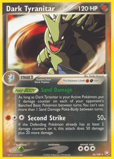 Dark Tyranitar [Reverse Holo] #20