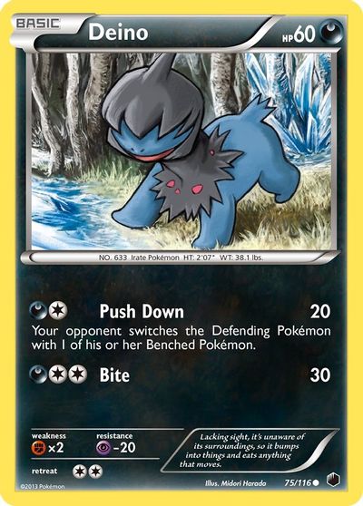 Deino [Reverse Holo] #75