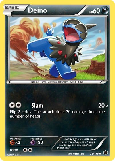 Deino [Reverse Holo] #76