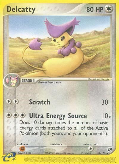 Delcatty [Reverse Holo] #34