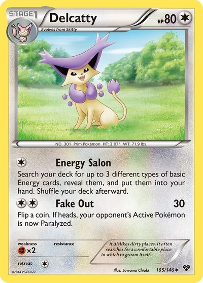 Delcatty [Reverse Holo] #105