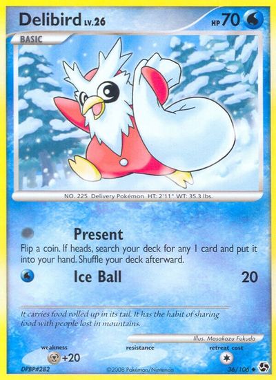 Delibird [Reverse Holo] #36