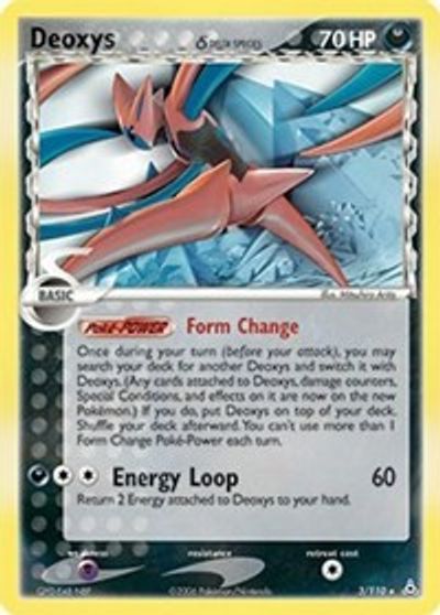 Deoxys (Delta Species - Attack Forme)