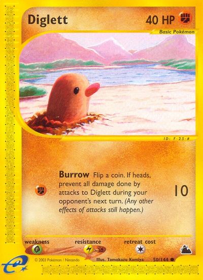 Diglett [Reverse Holo] #50