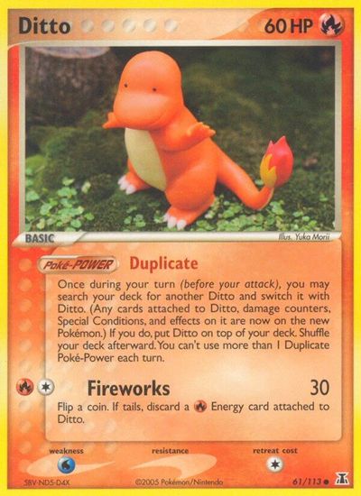 Ditto Charmander #61