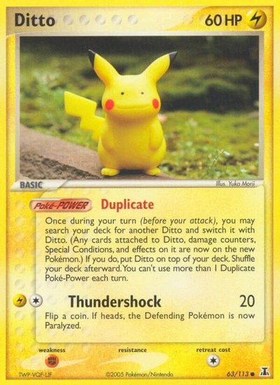 Ditto (Pikachu) #63
