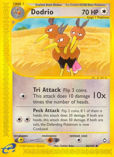 Dodrio [Reverse Holo] #46