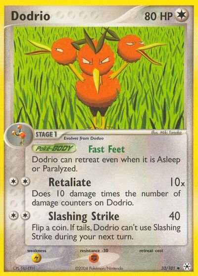 Dodrio [Reverse Holo] #33