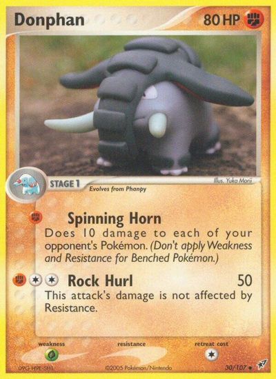Donphan [Reverse Holo] #30