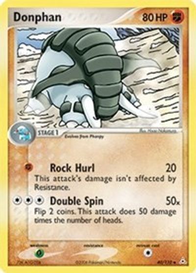 Donphan [Reverse Holo] #40