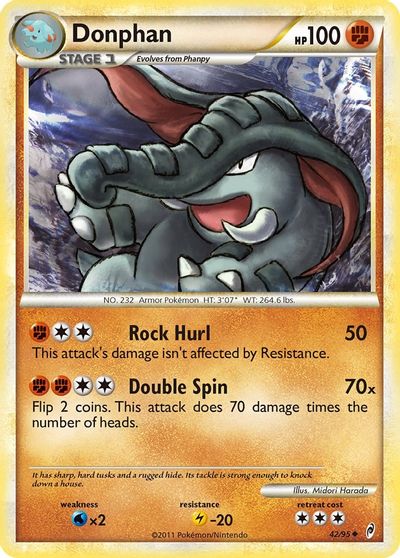 Donphan [Reverse Holo] #42