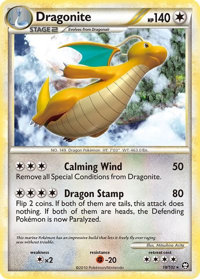 Dragonite [Reverse Holo] #18