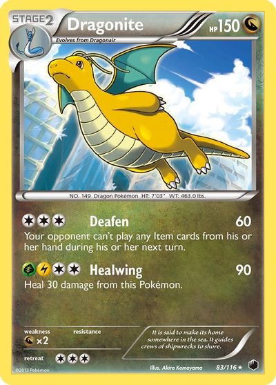 Dragonite [Reverse Holo] #83
