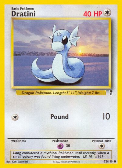 Dratini [Reverse Holo] #72
