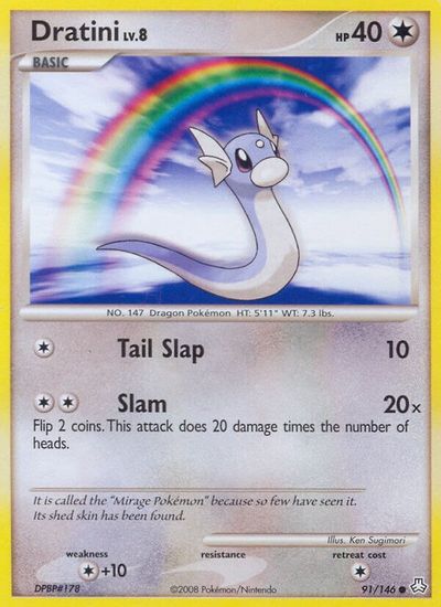 Dratini [Reverse Holo] #91