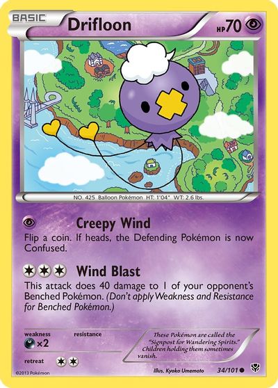 Drifloon [Reverse Holo] #34