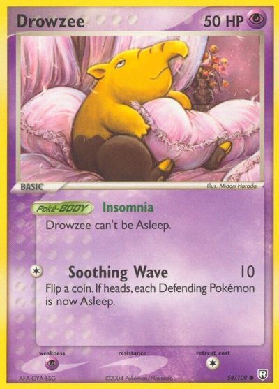 Drowzee [Reverse Holo] #54