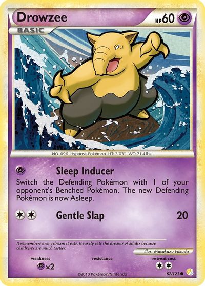 Drowzee [Reverse Holo] #62