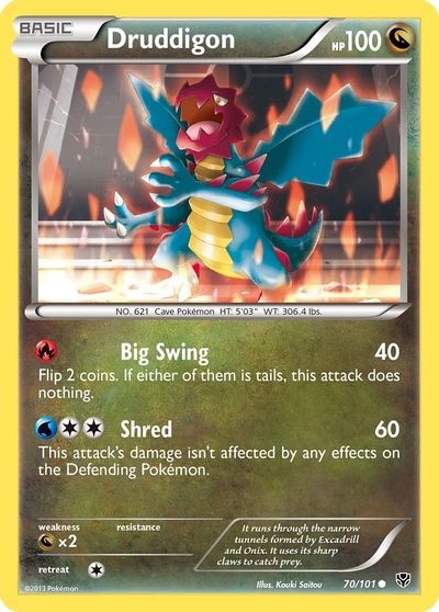 Druddigon [Reverse Holo] #70