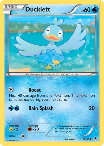 Ducklett [Reverse Holo] #26