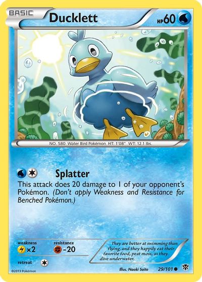 Ducklett [Reverse Holo] #29