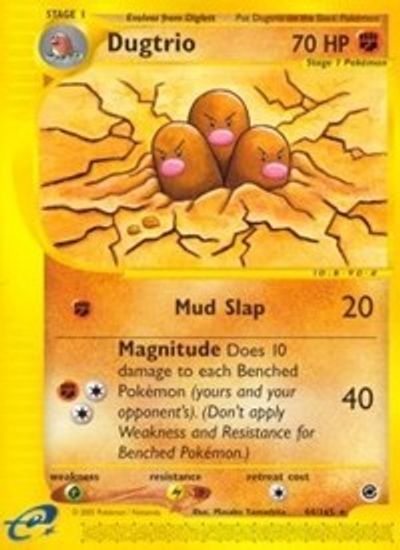 Dugtrio [Reverse Holo] #44