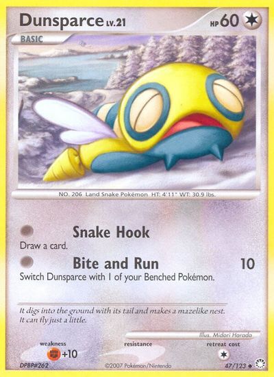 Dunsparce [Reverse Holo] #47