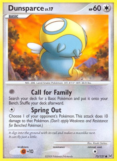 Dunsparce [Reverse Holo] #73