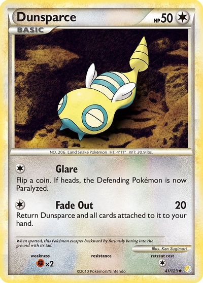 Dunsparce [Reverse Holo] #41
