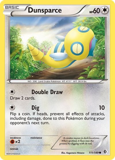 Dunsparce [Reverse Holo] #111