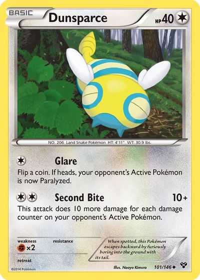 Dunsparce [Reverse Holo] #101