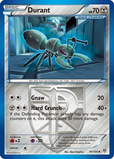 Durant [Reverse Holo] #91
