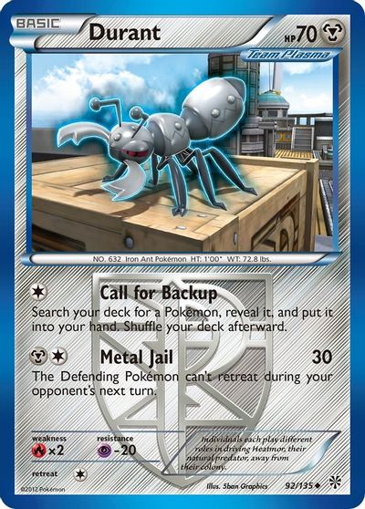 Durant [Reverse Holo] #92