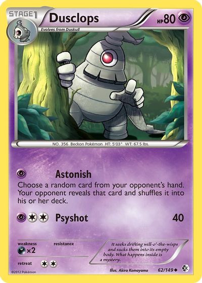 Dusclops [Reverse Holo] #62