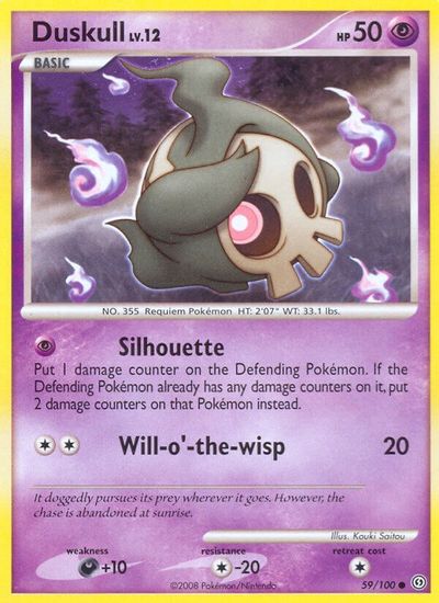 Duskull [Reverse Holo] #59