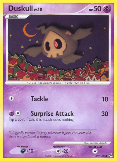 Duskull [Reverse Holo] #60