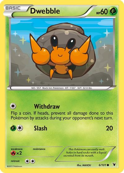 Dwebble [Reverse Holo] #6