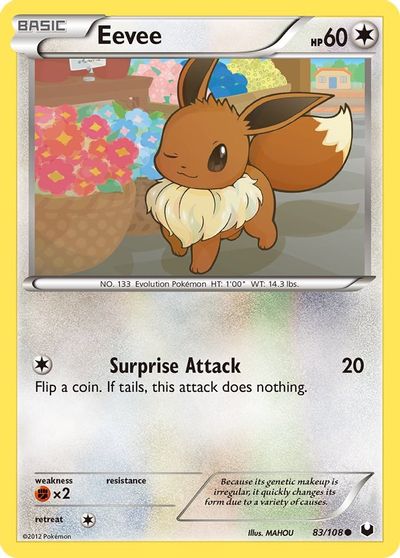Eevee [Reverse Holo] #83