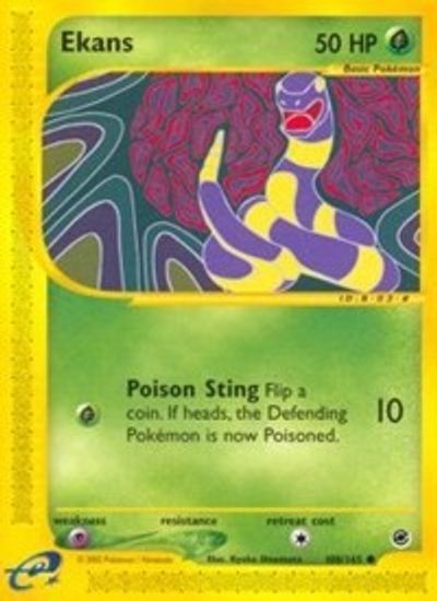 Ekans [Reverse Holo] #108