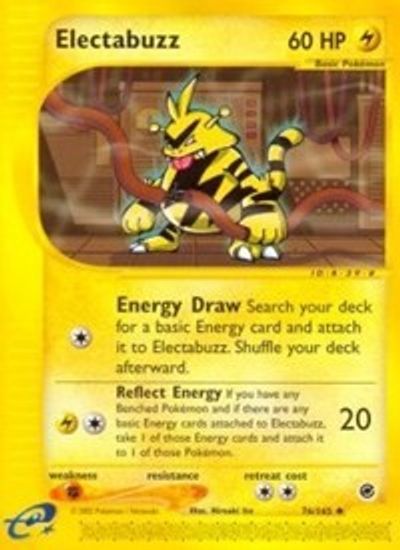 Electabuzz [Reverse Holo] #76