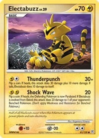 Electabuzz [Reverse Holo] #81