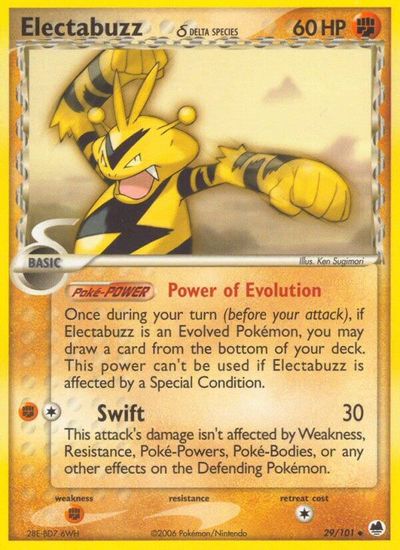 Electabuzz Delta Species Dragon Frontiers Pokemon Tcgplayer Com