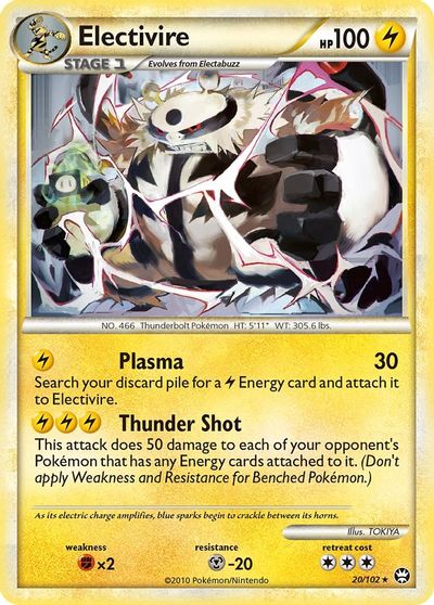 Electivire [Reverse Holo] #20
