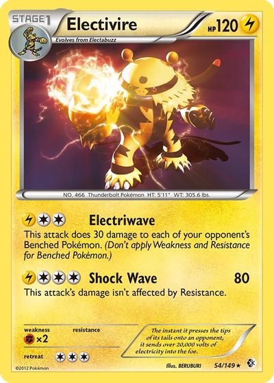 Electivire [Reverse Holo] #54