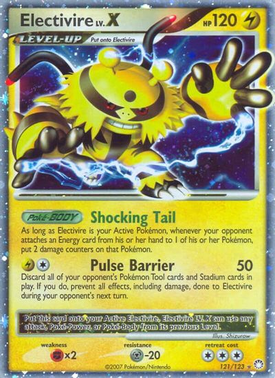 Electivire LV. X #121