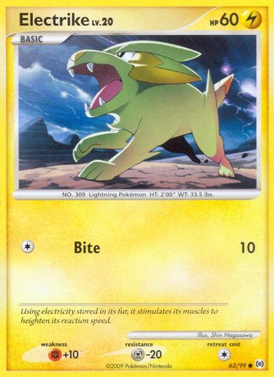Electrike [Reverse Holo] #63