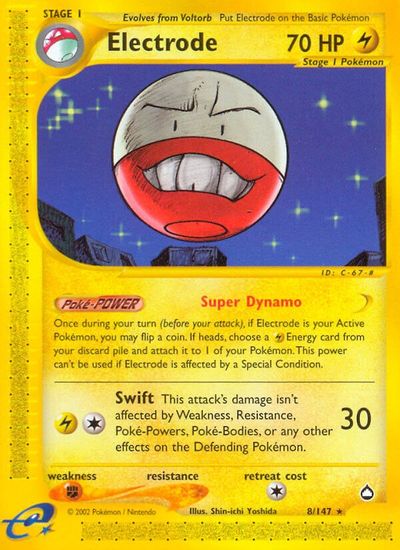 Electrode [Reverse Holo] #8