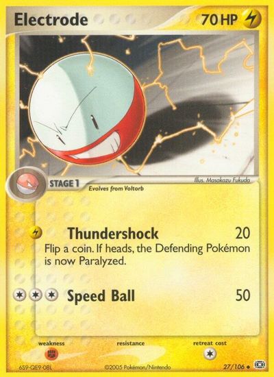 Electrode [Reverse Holo] #27