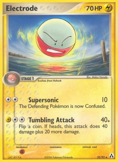Electrode [Reverse Holo] #32