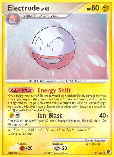 Electrode [Reverse Holo] #26